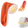 Insoles for Women Men,Insolex Youth,4D Memory Foam Arch Support Insoles,Height Increase (2*Orange,6-6.5) view 1