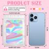 Funfery 4x6 inch Mylar Holographic Bags,50 pcs mixed color Packaging Bags view 2
