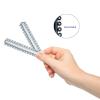 1040 pcs Orthodontic Ligature Ties Braces Rubber Bands O-Ring, Silver view 3