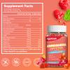 2 Pack Ashwagandha Gummies 3000mg for Stress Relief, Calm & Relaxation Support with Magnesium & Vitamin D, Vegan, Gluten-Free, Natural Raspberry Flavor, 120 Count view 4