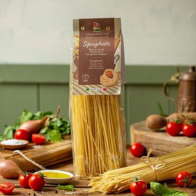 EMILIA FOOD LOVE | Spaghetti with Wheat Germ (2 Pack) 2x17.6oz (2x500g) - italian pasta (tuscan)