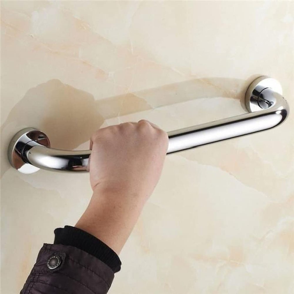 Bathtubs Grab Bar Bathtub Rails Tub Toilet Handrail Bar Shower Safety Support Handle Towel Rack Stainless Steel 300/400/500mm Grab Rails