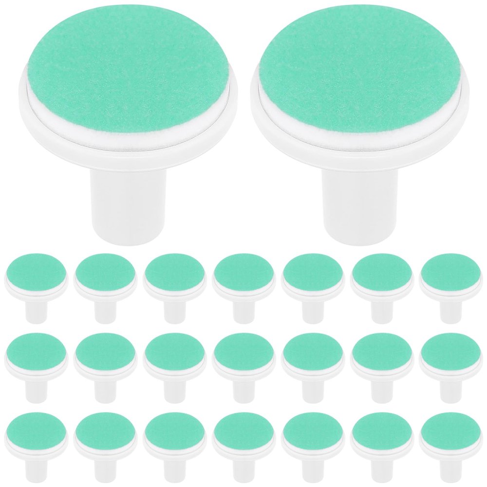 PACKOVE 24 Pcs Baby Nail File Pads Electric Nail Trimmer Replacement Pads Baby Nails Grinding Heads for Standard Electric Kid Nails Trimmer
