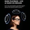 XUMIUZIY Camera Glasses, Smart Video Glasses with 5MP Camera, Wearable Polarized Sports Sunglasses with &, for Music, Calls, AI Translation view 2