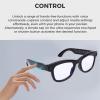 XUMIUZIY Camera Glasses, Smart Video Glasses with 5MP Camera, Wearable Polarized Sports Sunglasses with &, for Music, Calls, AI Translation view 3