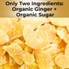 Anna and Sarah Organic Crystallized Ginger Slices 3 Lbs in Resealable Bag view 3