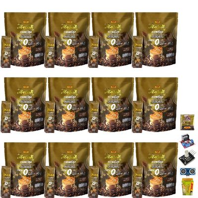 10 Sachets/Box(150g) MeSuk Coffee 55-in-1 Instant Mixed Arabica Roasted Deliciuos Much Mellow Intense Fruit Snack Set 12 By Beautygoodshop [Get Free For You Beauty Gifts]