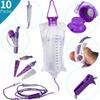 10 Packs Bulk Set 1200ML E-nteral Delivery Gravity Bag Set, Disposable E-nteral N-utrition Bag, Gravity Feeding Bag - Bags Kit Easy to Use for N-utrient Delivery view 3