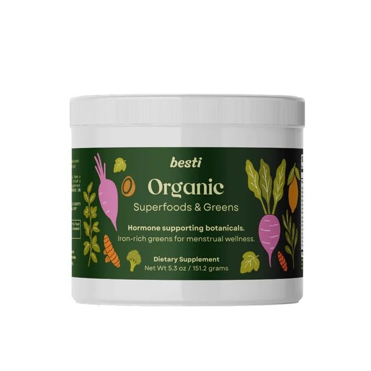 Besti Organic Greens and Super Foods Daily Nutrition Powder