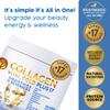 Vital Life, Collagen Peptides Powder Hydrolyzed Collagen with BioSynergy Formula & 17 Super Ingredients, Vanilla Flavor, 26 oz, Supports Hair, Skin, Nails, Bones & Joint Health for Women & Men. view 3