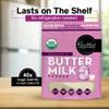 Healthier Comforts Organic Buttermilk Powder | USDA Certified, Kosher, Gluten Free, Non-GMO | Baking Supplies, Biscuits & Gravy, Mini Pancakes 7oz view 3