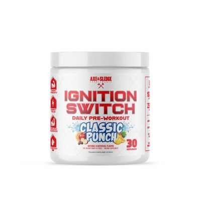Axe & Sledge Ignition Switch preworkout | Classic Punch