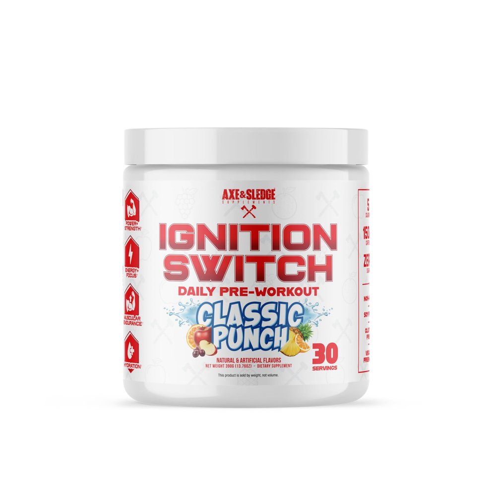 Axe & Sledge Ignition Switch preworkout | Classic Punch