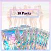 10 Pcs I Do Crew Recovery Kit BagsPre-Printed Holographic Resealable Bags(Without Self-Care Kits),Ideal for Bachelorette Party Favors and Birthday Hangover Kits(5" x 7") view 4