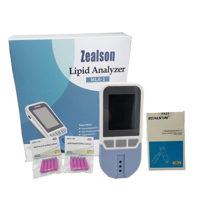 Home Use Lipid Test Meter Lipid Meter Analyzer Cholesterol Meter Cholesterol Test Meter Kit TC TG HDL LDL + 10xStrips Easy to Use at Home