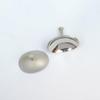Reusable Corneal Shield, (29mm x 21mm), Silver-Plated Stainless Steel with Holding Point 2-Piece Set view 1