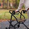 Rnyleeg Funny Rollator Walker Seat and Backrest Covers Ghost Hand Unisex Washable Rollator Seat Covers Holiday Halloween Decor for Walker view 3