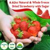 8.82OZ Whole Freeze Dried Strawberry - 100% Natural Strawberry with Sugar, Vegan & NON GMO, Dried Strawberries Perfect for Snack, Beverages, Baking, Ice Cream, Oatmeal(250g) view 3