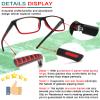 Readersoul Reading Glasses for Men,3 Pack +4.0 Blue Light Mens Readers view 3