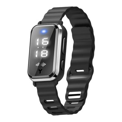 Castrap Bracelets Outdoor for Women Men,Efficient Protection Wristband,Fishing,Hiking & Camping Accessories,Intelligent Bracelets,Adjustable Wristband for Sport (Black)