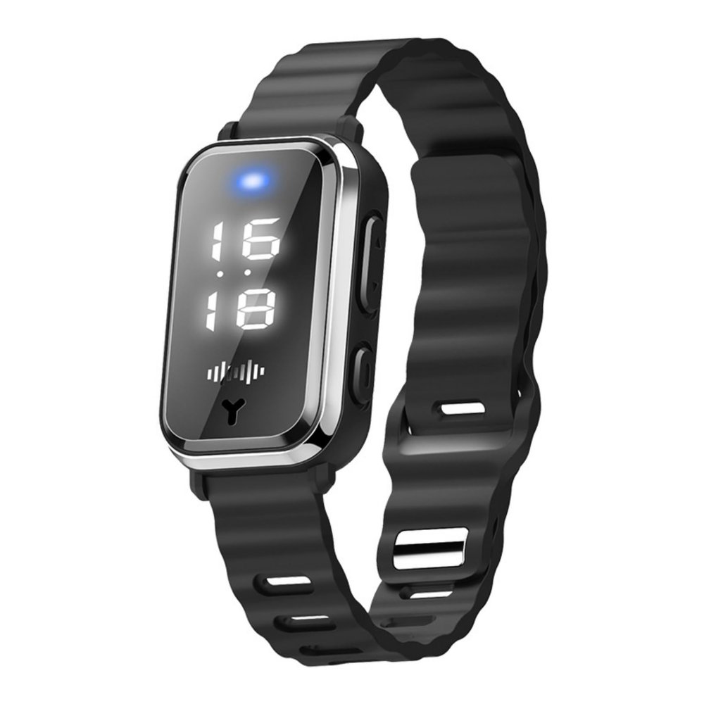 Castrap Bracelets Outdoor for Women Men,Efficient Protection Wristband,Fishing,Hiking & Camping Accessories,Intelligent Bracelets,Adjustable Wristband for Sport (Black)
