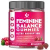 Sugar Free Feminine Balance Gummies for Women, Max Absorption, 60 Gummies view 1