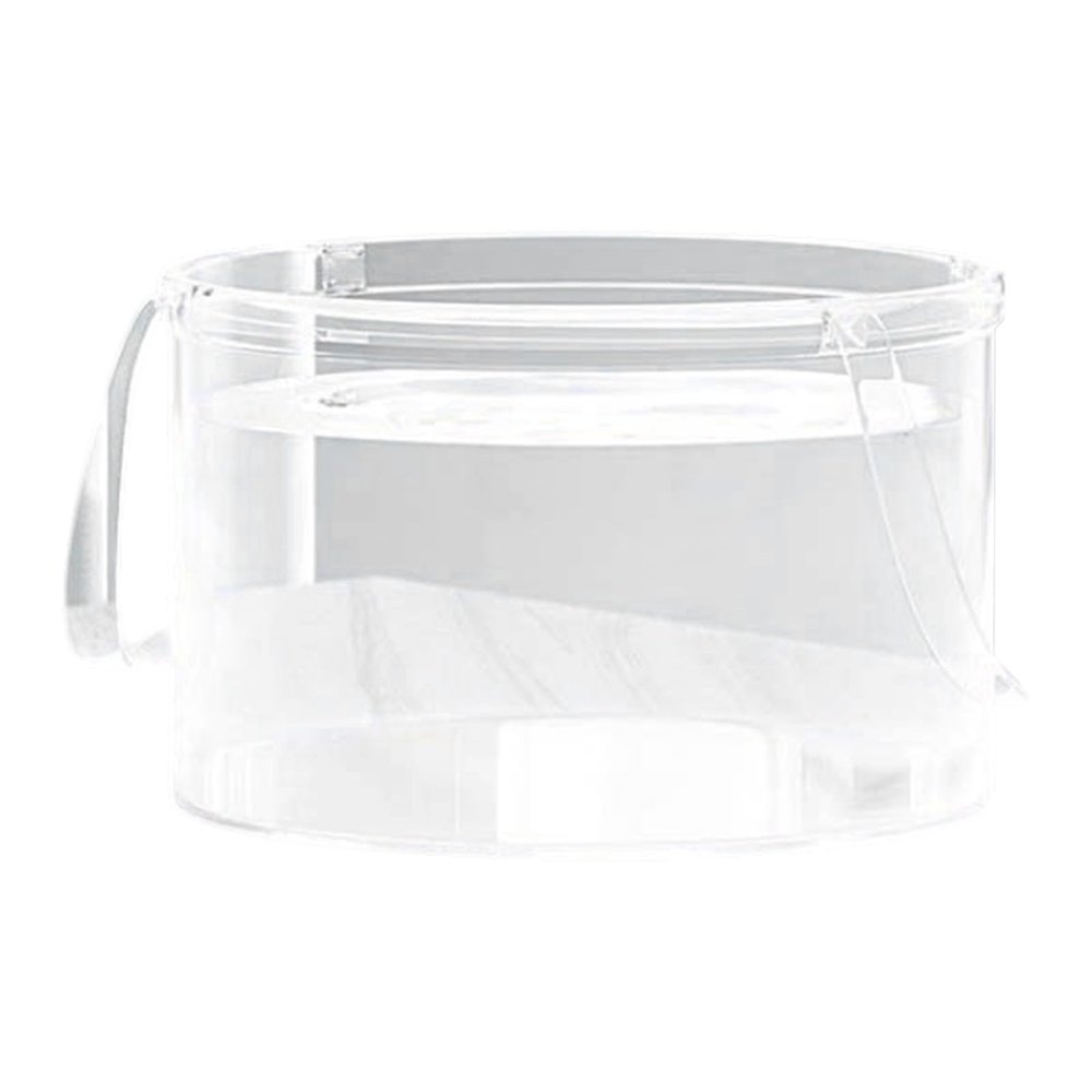 Camping Wash Basin | Washing Tub - Transparent with Handles Bucket for Kitchen Laundry Bathroom Business Trip Farm Outdoor Gardening Yard