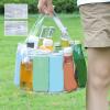 Camping Wash Basin | Washing Tub - Transparent with Handles Bucket for Kitchen Laundry Bathroom Business Trip Farm Outdoor Gardening Yard view 2