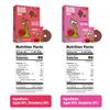 Bob Snail Fruit Roll Ups 50 Natural Fruit Snacks (Strawberry & Raspberry), Vegan, No Added Sugar, Healthy On-the-Go Pack, 500g view 2