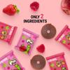 Bob Snail Fruit Roll Ups 50 Natural Fruit Snacks (Strawberry & Raspberry), Vegan, No Added Sugar, Healthy On-the-Go Pack, 500g view 3