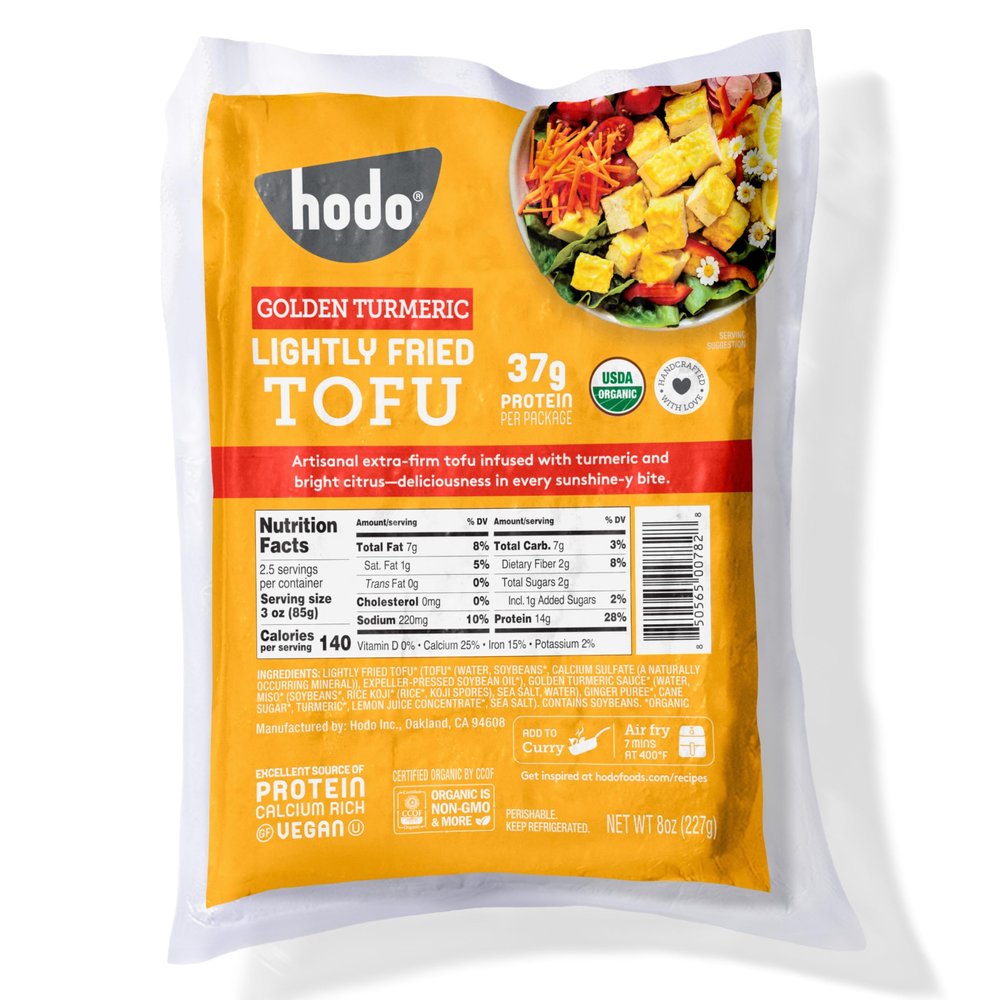 Hodo Golden Turmeric Lightly Fried Tofu