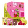Bob Snail Fruit Roll Ups 50 Natural Fruit Snacks (Pear & Raspberry), Vegan, No Added Sugar, Healthy On-the-Go Pack, 500g view 1