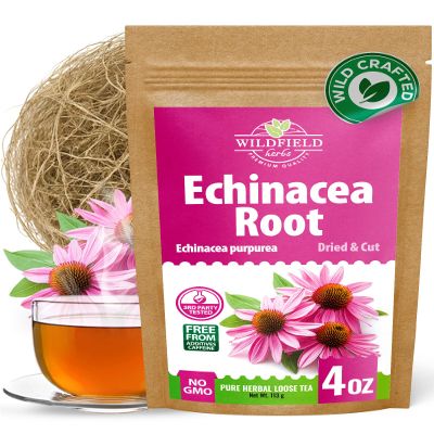 4 oz. Echinacea Root Herbal Tea (Crataegus L.) 113g Dried Echinacea Root Tea Raz de Equincea