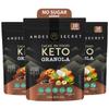 Andes Secret Cacao Granola - Almonds, Walnuts & Hazelnuts - Keto High Protein Granola with No Sugar, Grain & Gluten Free - 11 oz (3 Pack)