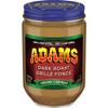 Adams 100% Natural Dark Roast Creamy Peanut Butter, 500g/17.5 oz view 1