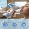 NUONNA Nasal Irrigation System | Handheld Saline Nasal Rinse Kit with 1 Rinse Machine and 30 Salt Pods | Blue view 2