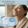 NUONNA Nasal Irrigation System | Handheld Saline Nasal Rinse Kit with 1 Rinse Machine and 30 Salt Pods | Blue view 3