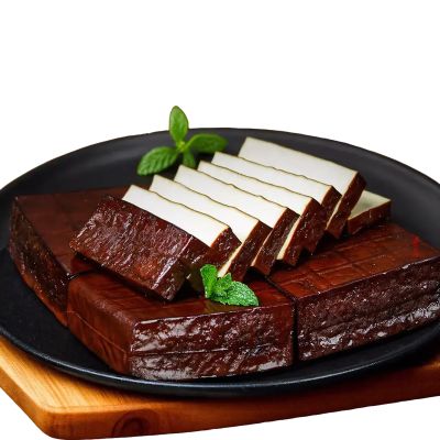 Smoked Tofu205g/7.1oz,2Pcs/bagBaked Tofu Made with Dried Soy Beans Fried Tofu For Asian Style Vegetarian Dishes Teriyaki Flavor Bean Curd Marinated Miso Chickpea Sprouted Pumfu Bites