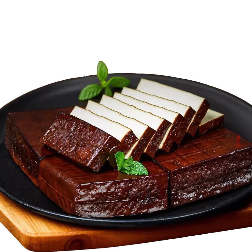 Smoked Tofu205g/7.1oz,2Pcs/bagBaked Tofu Made with Dried Soy Beans Fried Tofu For Asian Style Vegetarian Dishes Teriyaki Flavor Bean Curd Marinated Miso Chickpea Sprouted Pumfu Bites