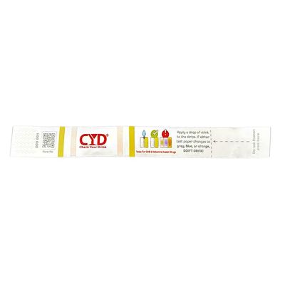 Check Your Drink Wristband Drink Spiking Test Kit, Fast-Detecting Safety Bands for Nightlife, Parties & Bars, Portable & Easy to Use (10 Pack)