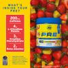 an Essentials Pre-Workout | Preworkout Energy Drink Mix | 200mg Caffeine | Creatine, Beta Alanine & Citrulline | Energy Supplement for Men & Women | Chiquita Pineapple Strawberry | 30 Servings view 3
