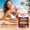 Auranic 60 Count Bronze Bites Tanning Gummies for Women that Work Fast Without Sun, Self Tan Daily Chews Gummy with Beta Carotene Astaxanthin Lycopene zinc (Citrate) Vitamins for Skin Health view 2