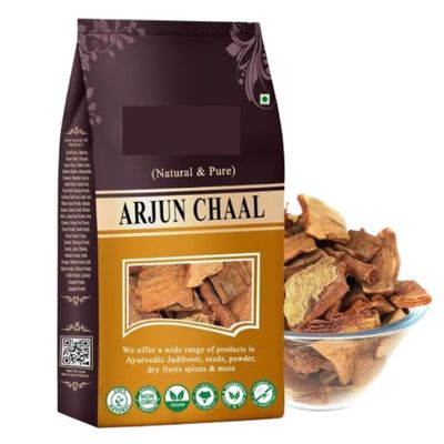 14.1Ounce / 400gm - Arjun ki chaal Lowers - Arjuna Tree Bark - Pack of 1