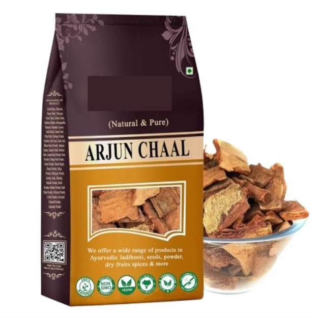 14.1Ounce / 400gm - Arjun ki chaal Lowers - Arjuna Tree Bark - Pack of 1