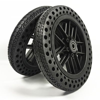 10 Inch Electric Wheelchair Replacement Wheel, 10x1.50 Solid Wheelchair Front Wheels, Non-Inflatable Honeycomb Wheel