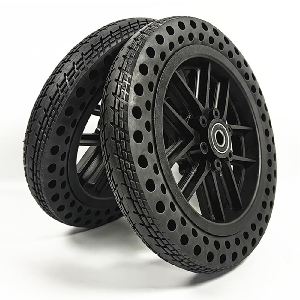 10 Inch Electric Wheelchair Replacement Wheel, 10x1.50 Solid Wheelchair Front Wheels, Non-Inflatable Honeycomb Wheel