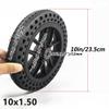 10 Inch Electric Wheelchair Replacement Wheel, 10x1.50 Solid Wheelchair Front Wheels, Non-Inflatable Honeycomb Wheel view 4
