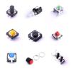 100 Pcs Tact Switch TS4545CJ 160gf 022 Dip Four-pin Dip Vertical 4.5 * 4.5 * 3.8mm Stainless Steel Shrapnel 160gf view 1