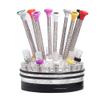 10Pcs Optical Eyeglass Repair Tool Kit Micro Precision Glasses Repair Kit Support Rotation Anti-Slip Handle Design for E view 1