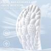 2 Pairs Insoles, Massage Insoles for Men & Women Arch Support Shoe Inserts for Breathable Cushion Insolex, for Foot Pain Relief, Work Boots, Sneakers, Daily Use (2Pcs*Gray,M11/W12) view 3